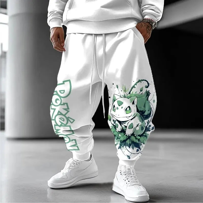 Joggers | Gengar Pokemon Print | Unisex Fit | Sizes XS XL