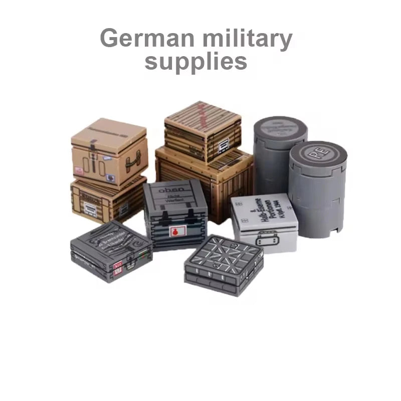 WWII Military Blocks | Compatible With Major Kits | Soldier Figures
