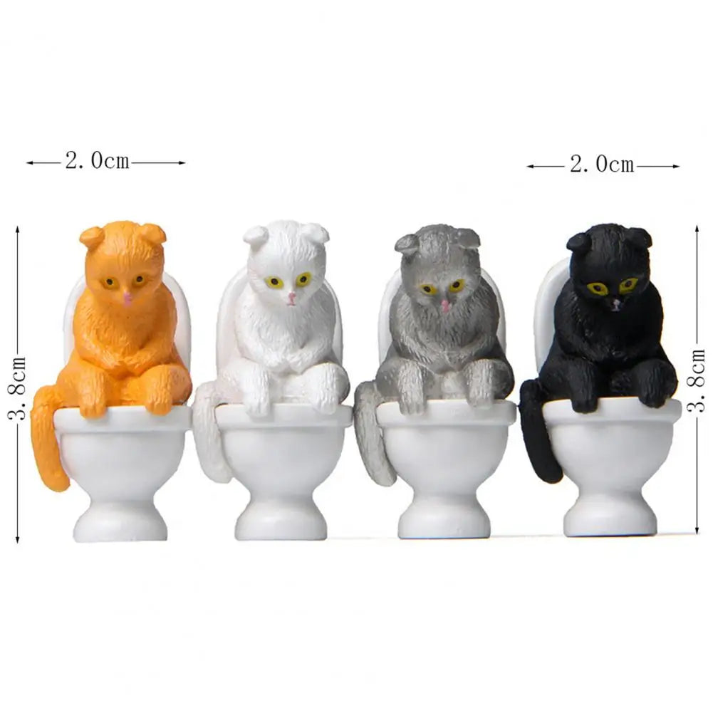 Mini PVC Cat Model Toy for Kids' Brain Development and Desktop Decoration - ToylandEU