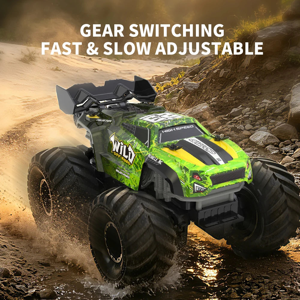Remote Control Car | 4WD Amphibious Build | Rechargeable Battery | Kids