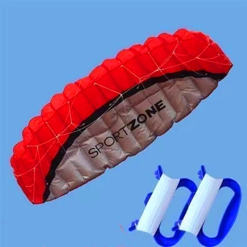 Power Kite | Size 250cm | Ripstop Nylon | Red Yellow Blue Green Purple Orange