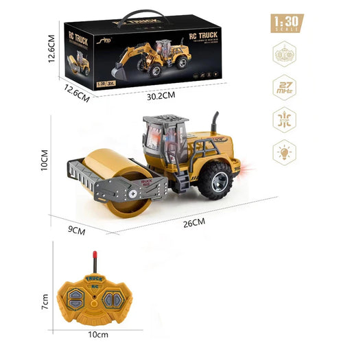 Rc Car Toys Truck 1:30 Wheel Shovel Loader 6CH 4WD Metal Remote ToylandEU.com Toyland EU