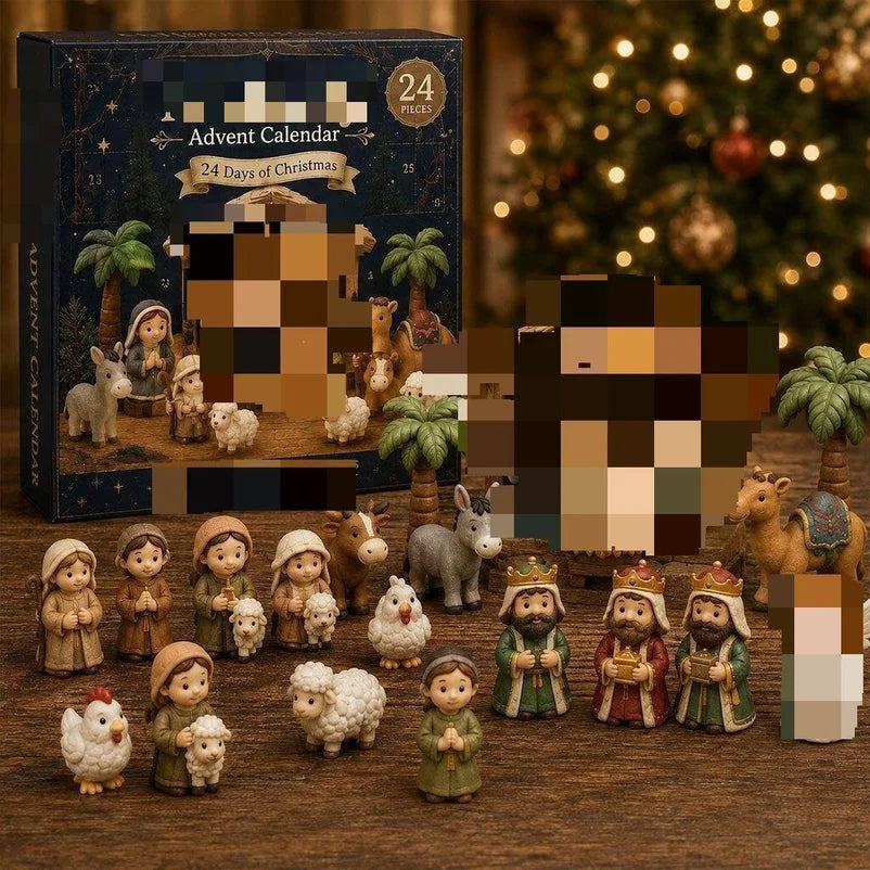Advent Calendar | Character Series Blind Boxes | 2D Acrylic Hanging Ornaments | Music Fan Holiday Gift