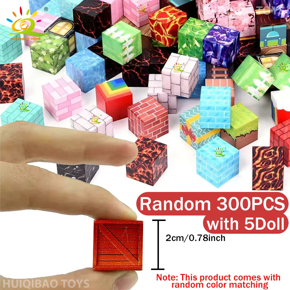 Magnetic STEM Building Blocks | 50-300 Pieces | Plastic Blocks | Assorted Hues