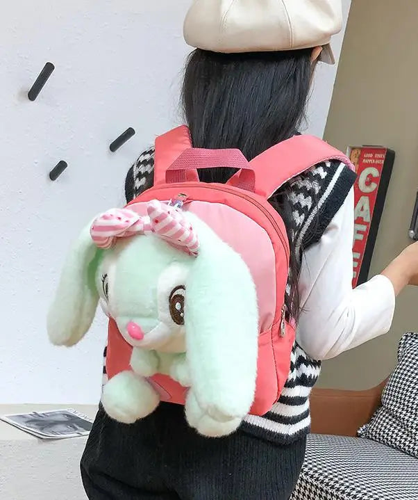 Enchanted Plush Doll Backpack for Kids - Ideal for Nursery Fun!