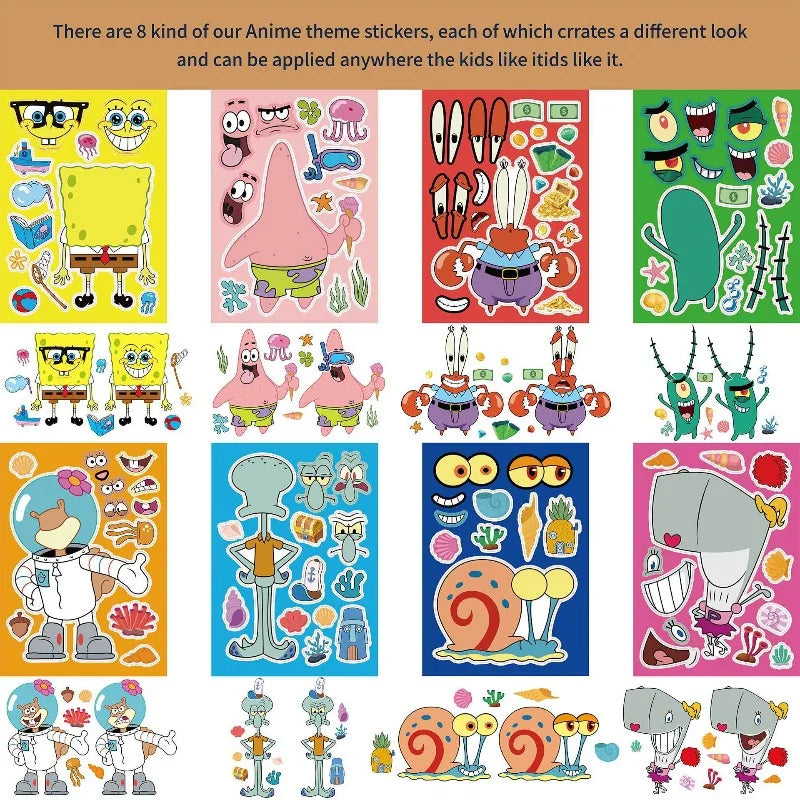 SpongeBob Jigsaw Puzzle | Age 14 Years | Educational DIY Assembly | Family Gift