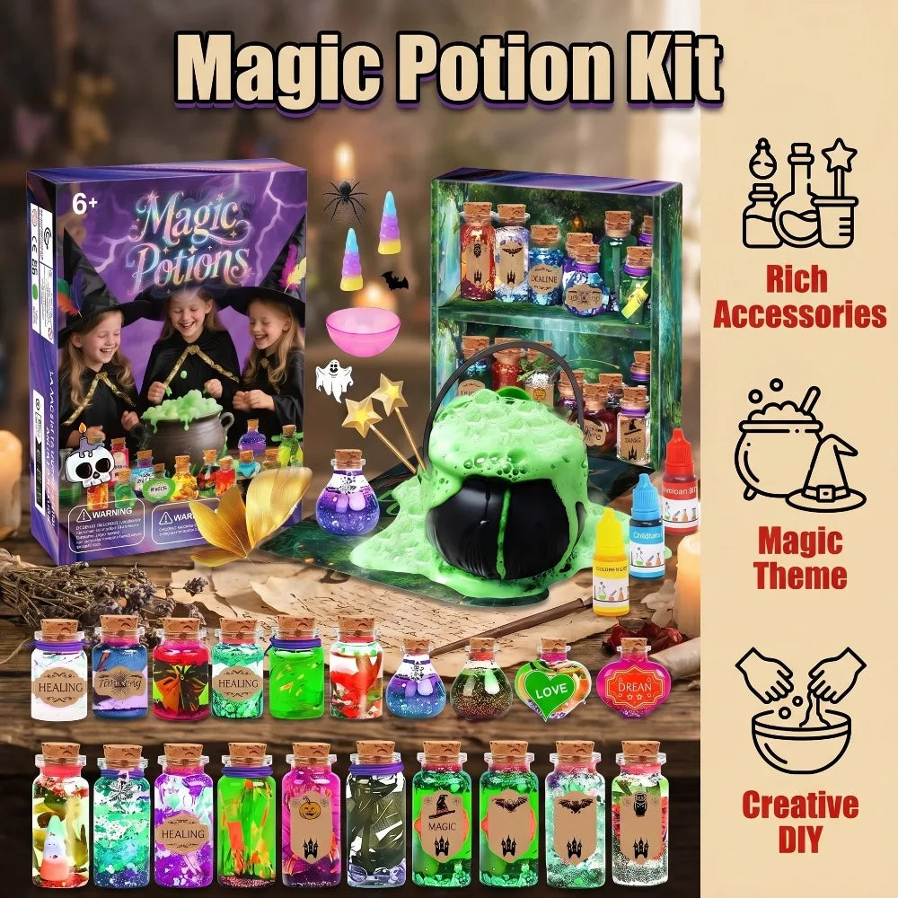 Potions Kit | Color Changing Potions | Freezing Potions Experiments | Ages 6-12