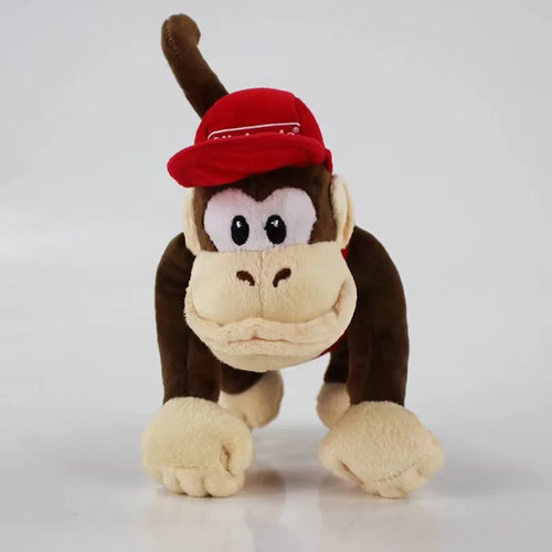 25cm Donkey Kong Plush Toys  Monkey Soft Stuffed Toy Cute ToylandEU.com Toyland EU