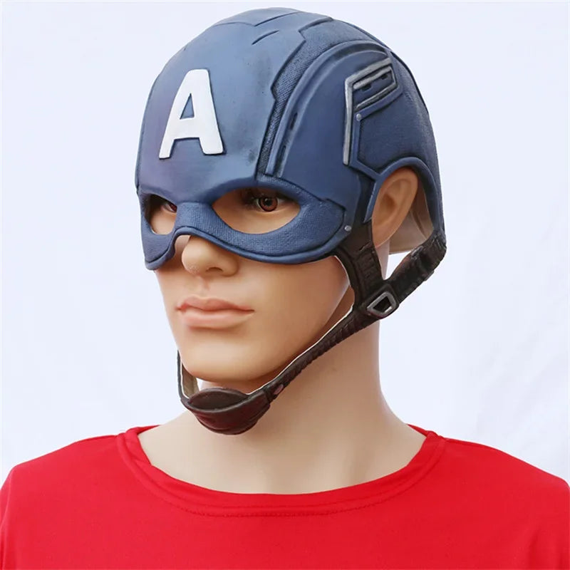 Captain America Latex Mask | Full Face | Toylandeu™