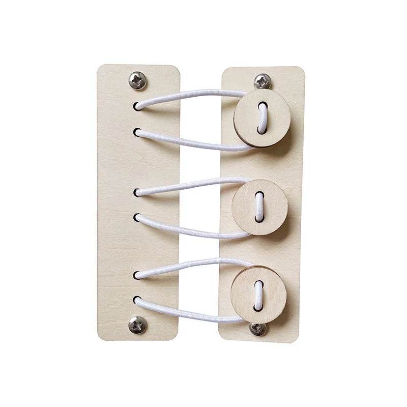 Busy Board Diy Material Accessories Montessori Teaching Aids Baby Early Education Learning Skill Toy Part Wooden Board Games - ToylandEU