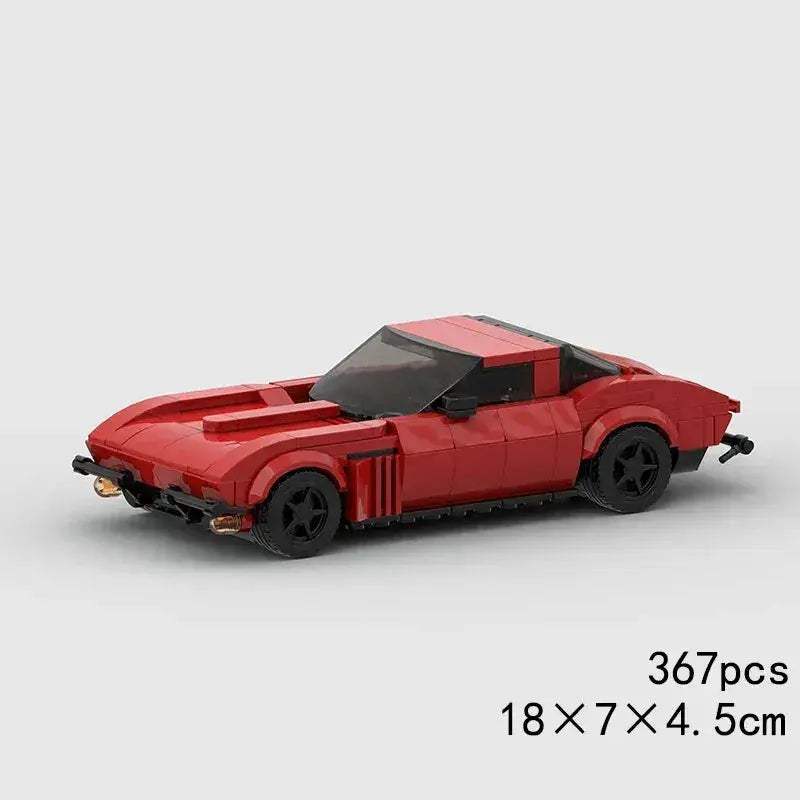MOC LEGO Compatible Race Car Building Blocks Set For Kids - ToylandEU