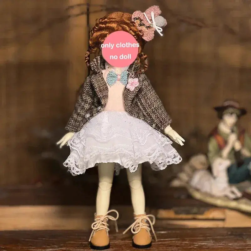 Lolita Doll Multi Layer Cake Skirt For One Sixth BJD - ToylandEU