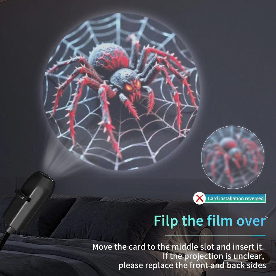 USB Planet Projector | 5V USB Powered | Starry Sky Effect | Home Bedroom Decor