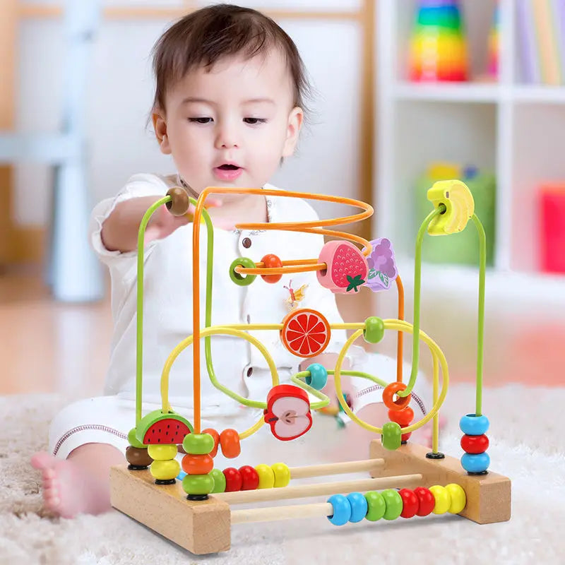 Montessori Bead Maze Abacus Math Puzzle for Early Learning - ToylandEU