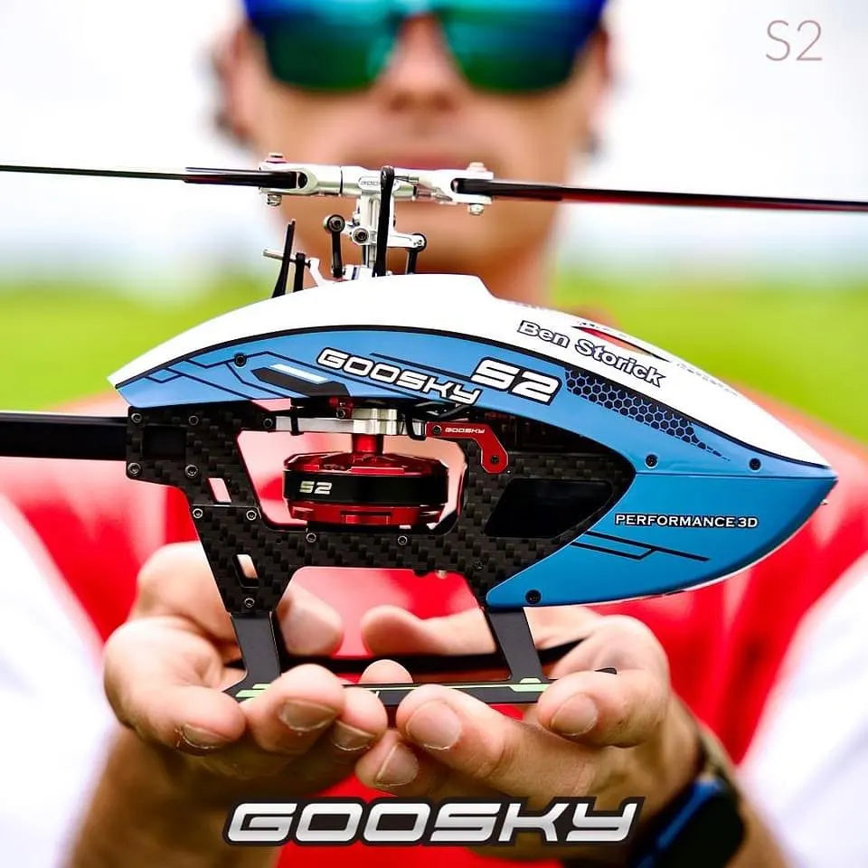 Goosky S2 Professional Remote Control Helicopter Aircraft - Wireless Toy for Men and Children