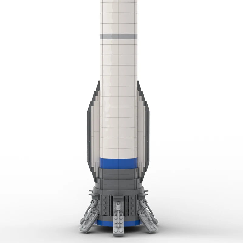 Saturn V Space Rocket Building Block Set - 1:110 Scale - ToylandEU