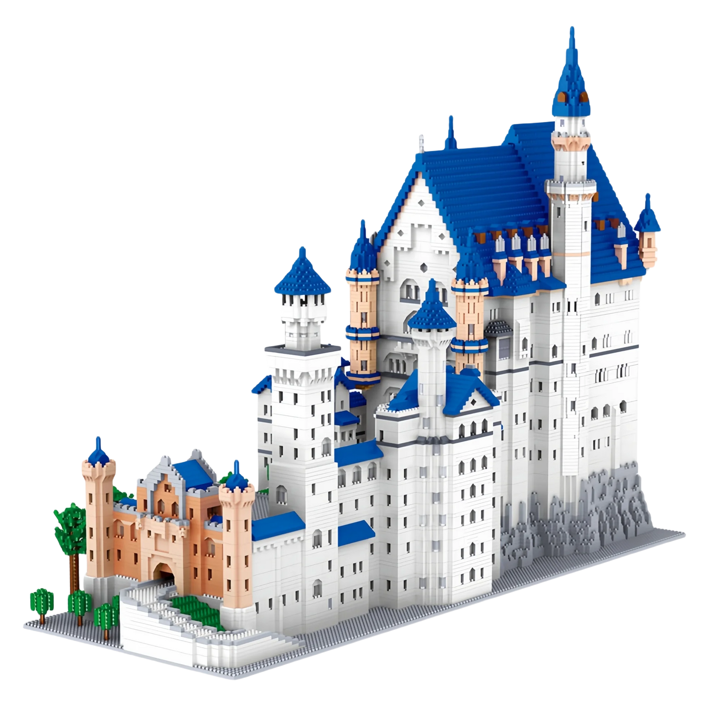Building Block Set | 7300+ Pieces | Paris Notre Dame Cathedral 3D Architecture