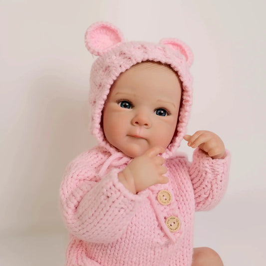 Reborn Baby Doll 19 Inch Soft Body With Visible Veins - ToylandEU