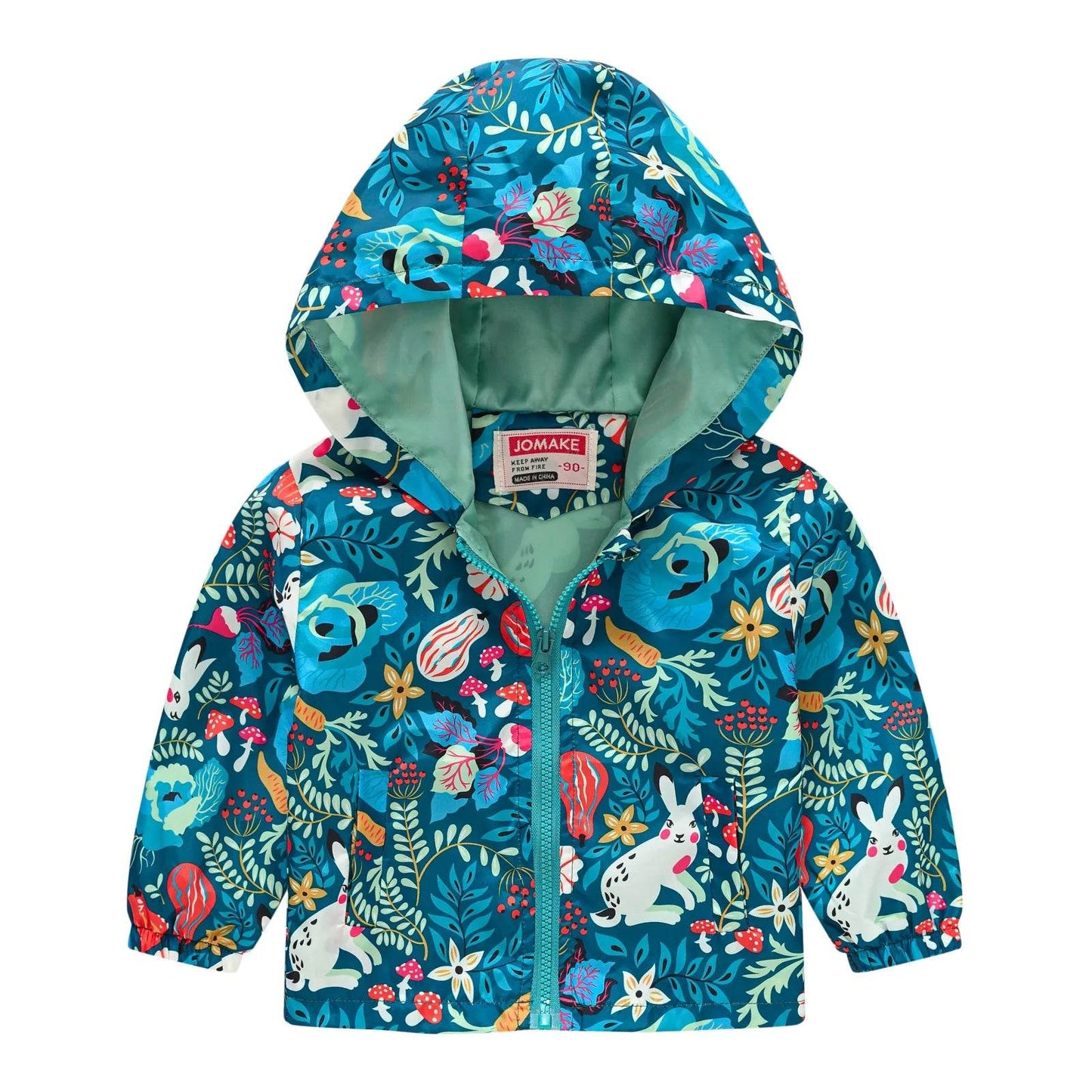 Premium Kids Jacket Cartoon Dinosaur Print For Kids - ToylandEU