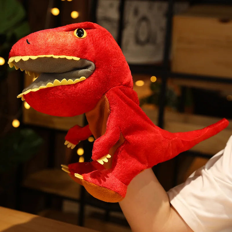 Dinosaur Hand Puppet Plush for Kids and Performances