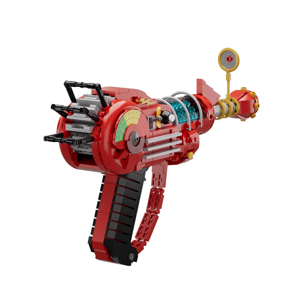 MOC Brick Kits | Red Call Of Duty Ray Gun | Lego Compatible | DIY Toy Gift