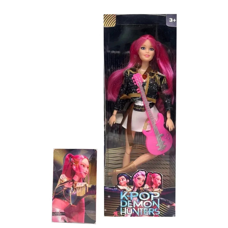 Kpop Demon Hunters Action Figure Dolls For Girls Collectible