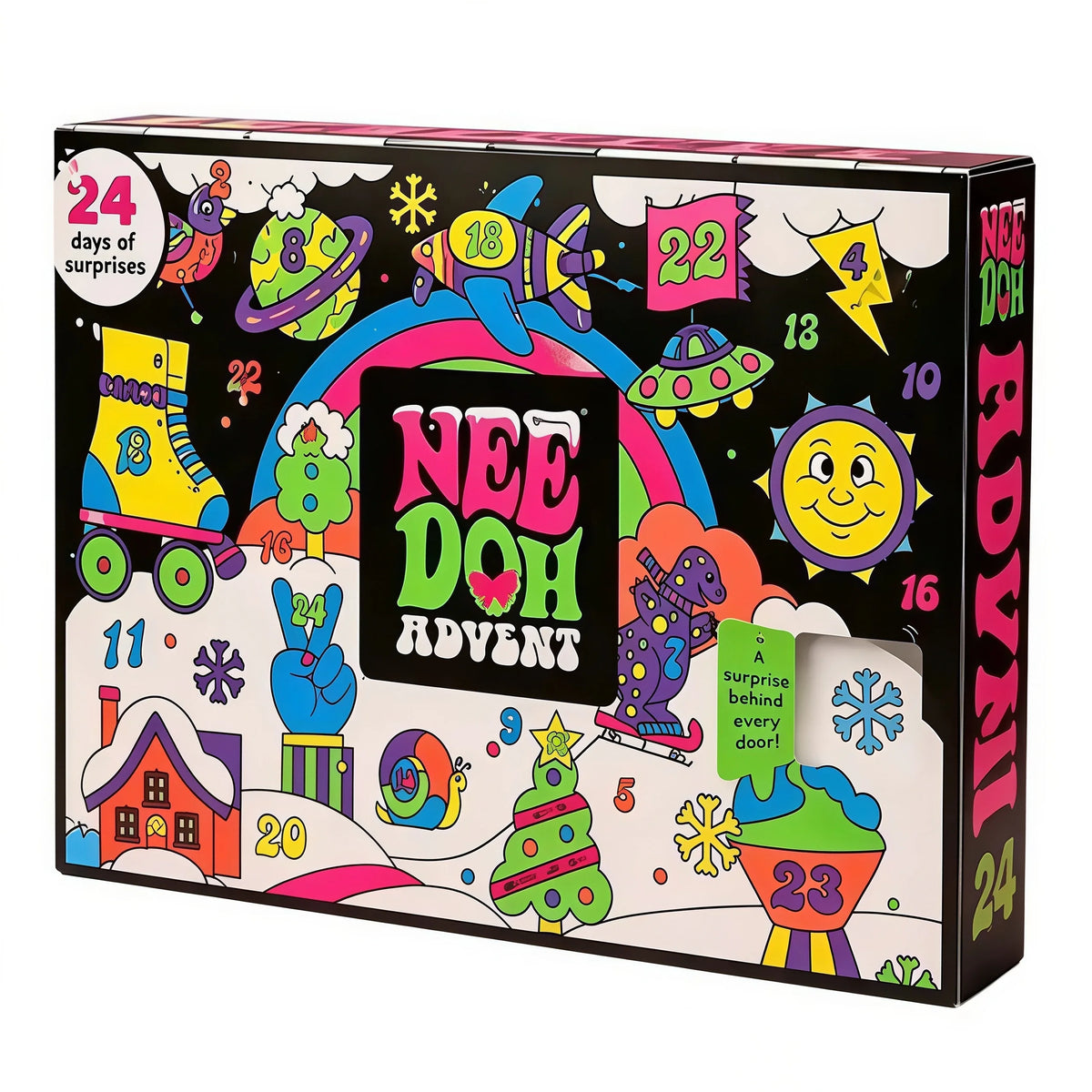 Spooky Squishy Advent Calendar | 13 Days Mini Fidgets | Slow Rise Stress Relief