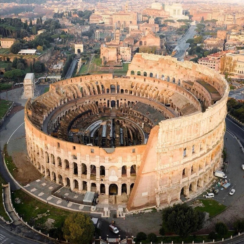 Roman Colosseum Building Blocks | 9036 Pieces | Architecture Model
