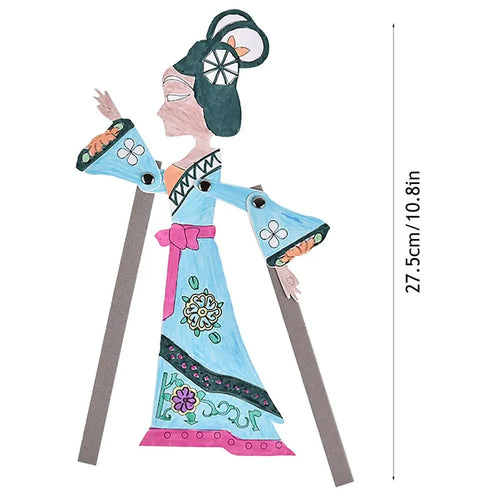 Traditional Chinese Shadow Puppet Theatre DIY Kit ToylandEU.com Toyland EU