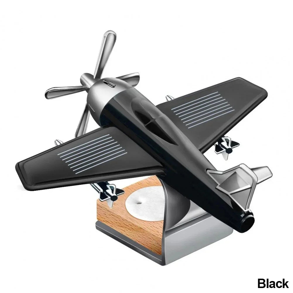 Car Essential Oil Diffuser With Wooden Base Aromatherapy Ornament