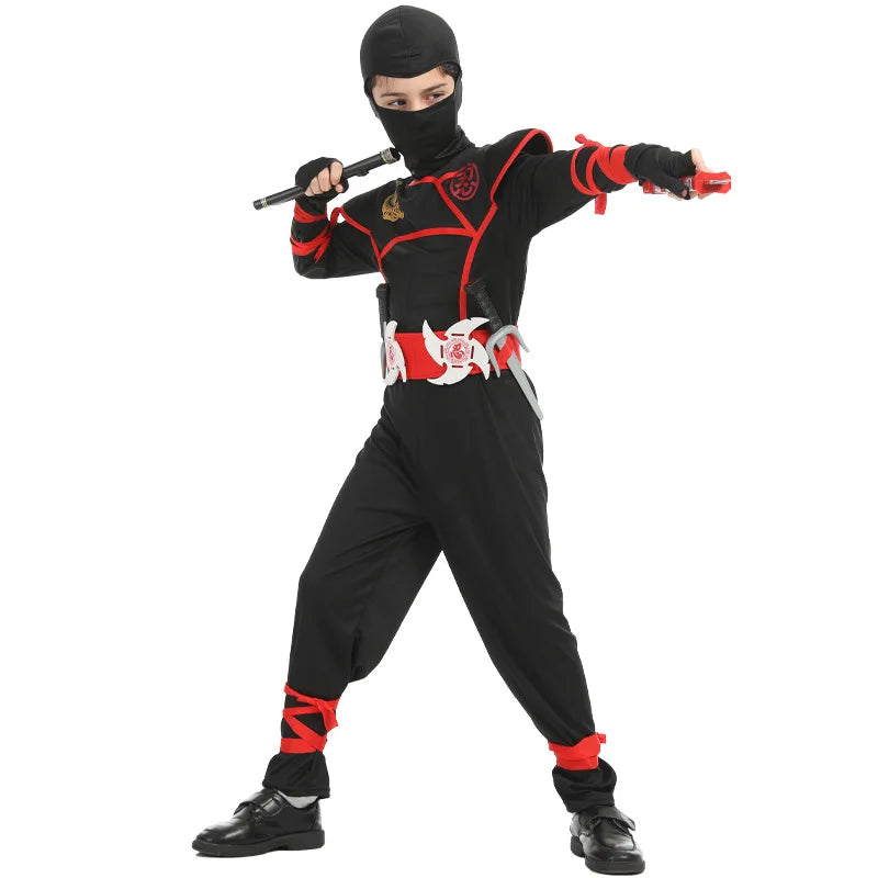 Ninja Adventure Costume Set for Kids - Perfect for Halloween & Cosplay