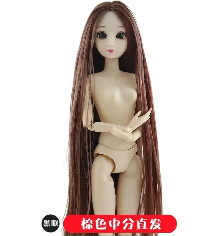 30cm Doll Toys for Girls 1/6 BJD Dolls with 3D Eyes - ToylandEU