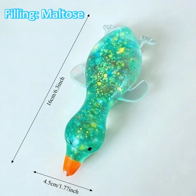 Stretch Fidget Toy | Anti Stress Decompression | Duck Design | Adults Kids