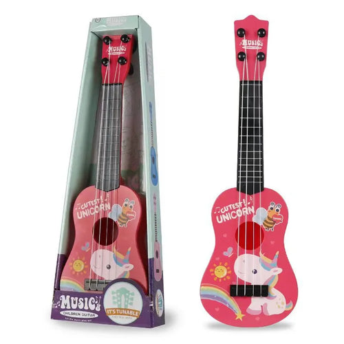 Children Ukulele Musical Toys 4 Strings Small Guitar Montessori ToylandEU.com Toyland EU