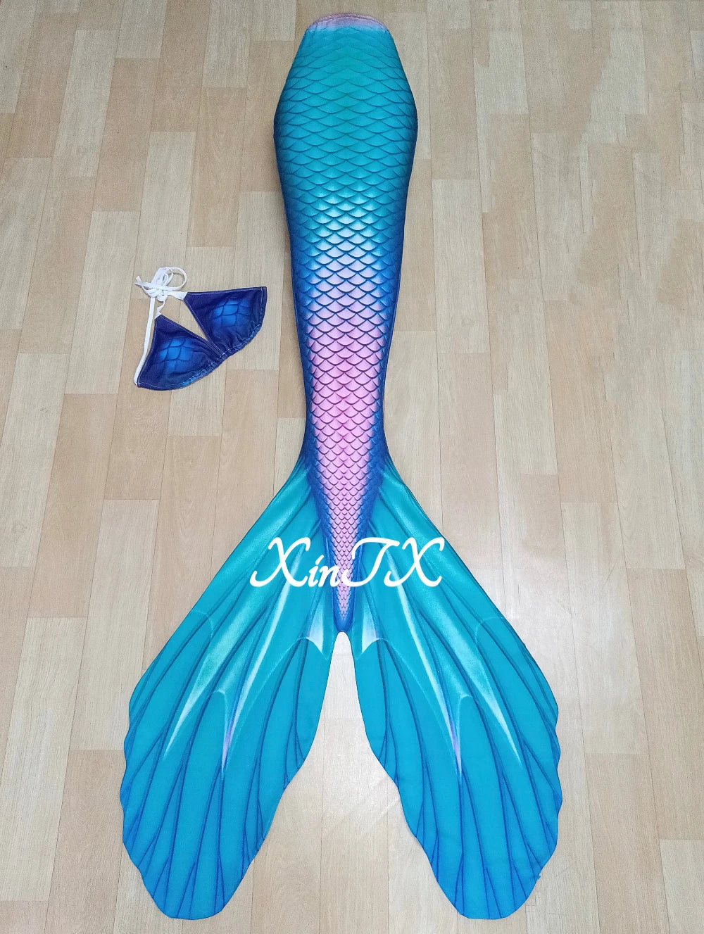 Mermaid Tail Costume | Color Black Pearl | Material Polyester Elastane | Unisex