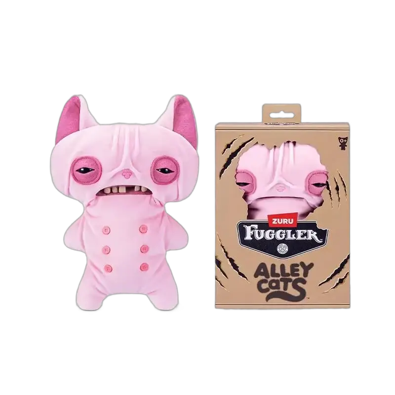 Original Fuggler Funny Ugly Teeth Monster Plush Toy Fugg Old Fogies Alley Cats Care Bears Powerpuff Girls Stuffed Plushies Dolls - ToylandEU