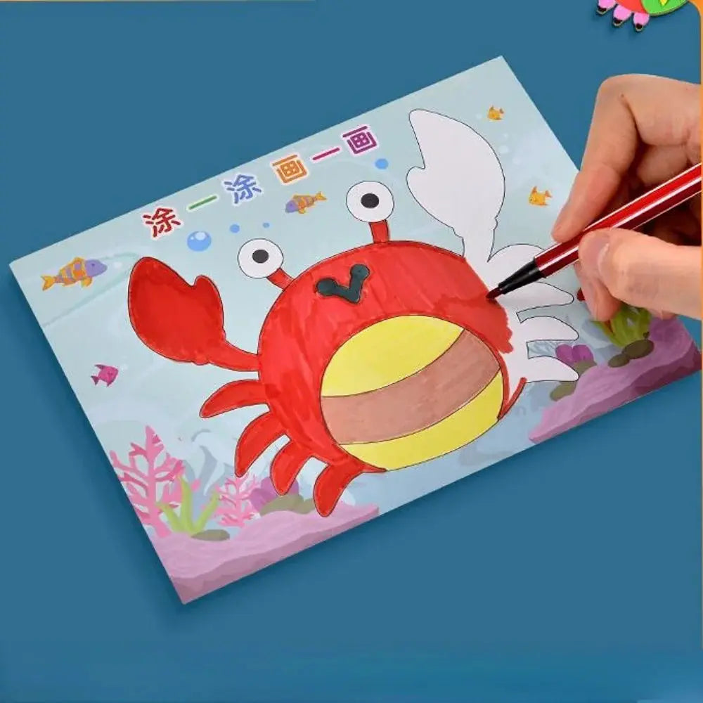 10Pcs 3D EVA Foam Sticker Puzzle Game DIY Cartoon Animal Craft Toys Kids Drawing Toy Learning Education Toys for Children Gifts - ToylandEU