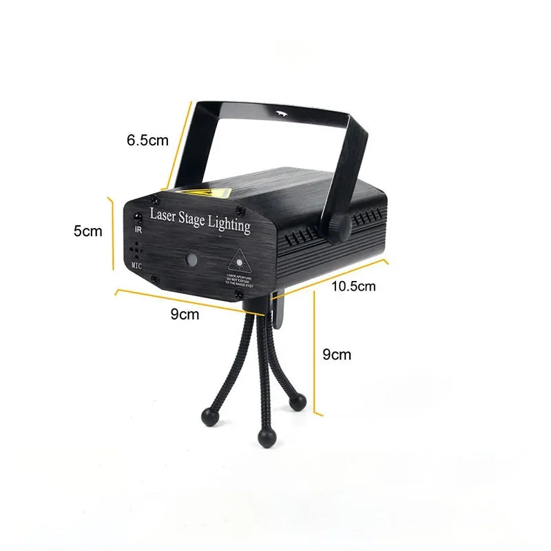 LED Stage Light | Sound Activated | Remote Control | Wide Beam | Outdoor Party