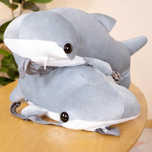 Hammerhead Shark Kindergarten Plush Backpack Characters Role Play Toy