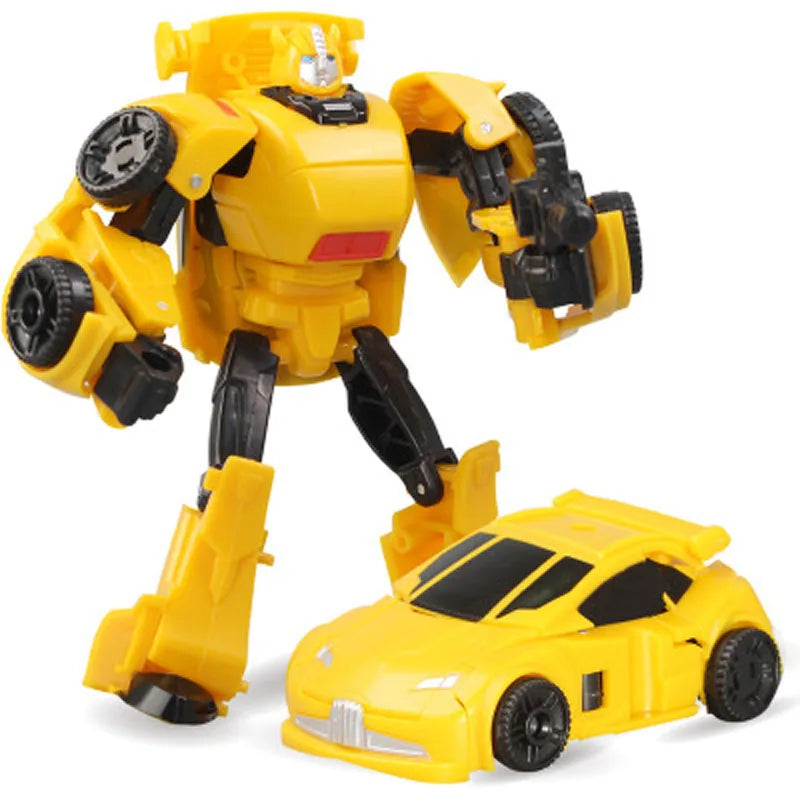 Classic Adaptable Robot Car Toy Model - 13cm, High-Quality ABS Plastic - ToylandEU