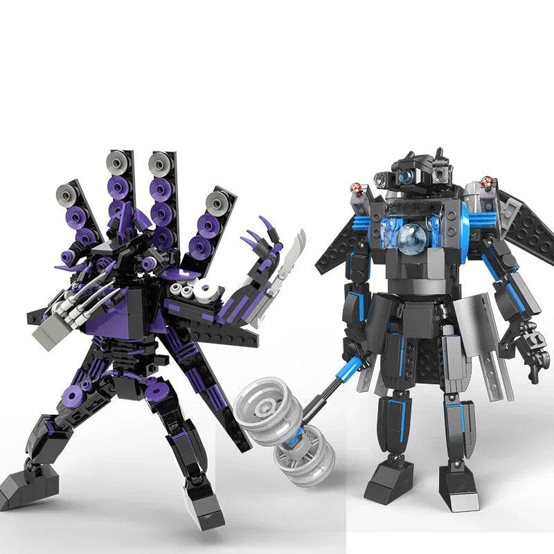 High Quality Building Block Set with Moc Skibidi Toilet Characters for Kids and Collectors - ToylandEU