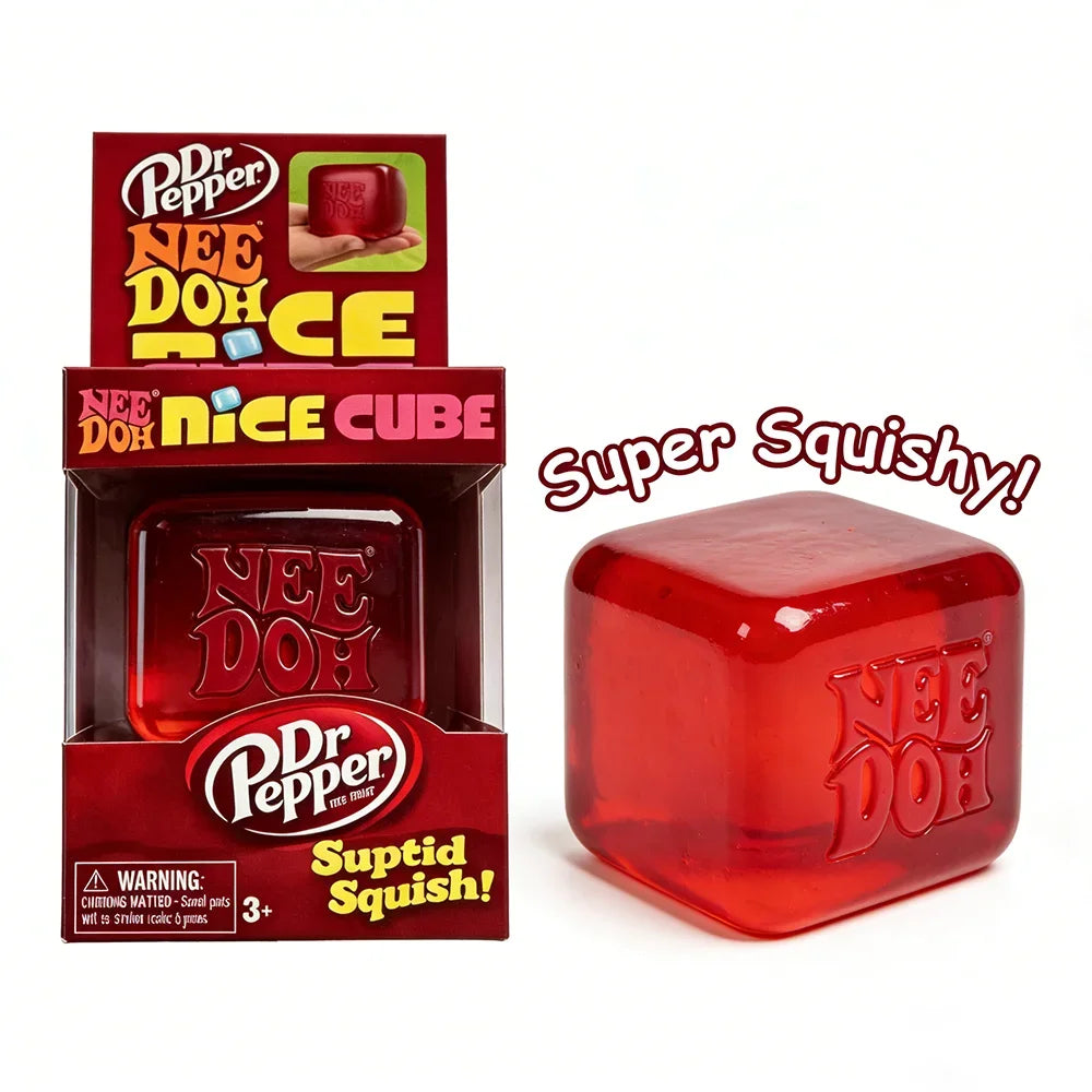 Soft Squishy Cube Schylling | Stress Relief Sensory Toy Ages 14+