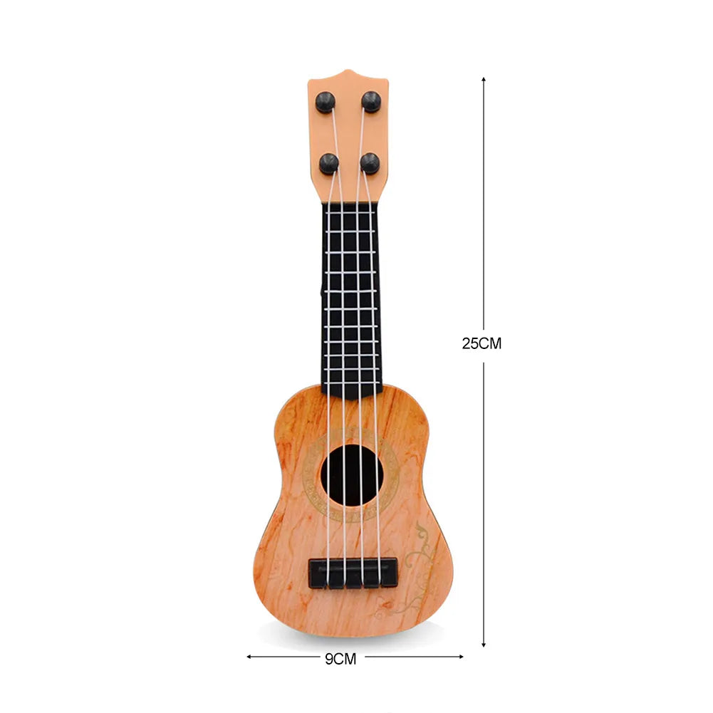Mini Ukulele For Beginners 4 String Educational Toy Guitar
