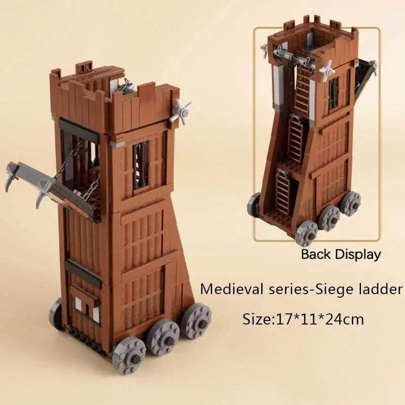 Medieval Castle Siege Weapons Building Blocks Army Knights Toys - ToylandEU