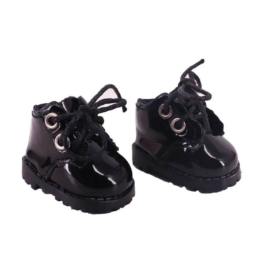 3.8cm Doll Canvas Leather Shoes For Labubu 17cm Doll - ToylandEU