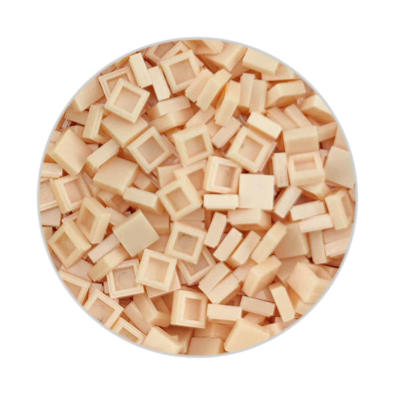 Smooth 1x1 Building Blocks | MOC Pixel Particles | DIY Kids Set