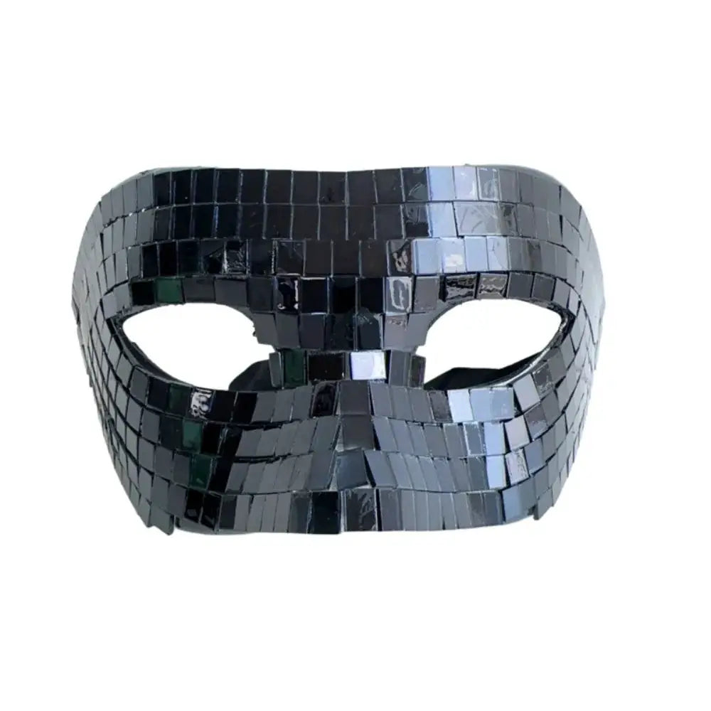 Elegant Masquerade Ball Glitter Mirror Face Mask Full Face Half Face Night Club Mask Eye Mask Party Supplies Home DJ Decor Gift - ToylandEU
