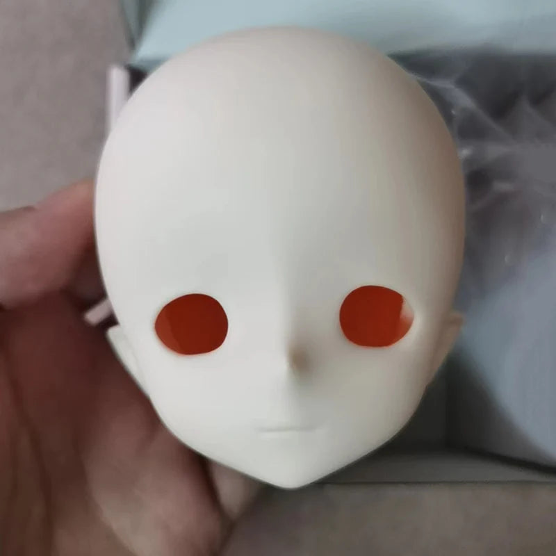 New 1/4 Imomo Doll Head in White/Tan Skin with Soft PVC Material - ToylandEU