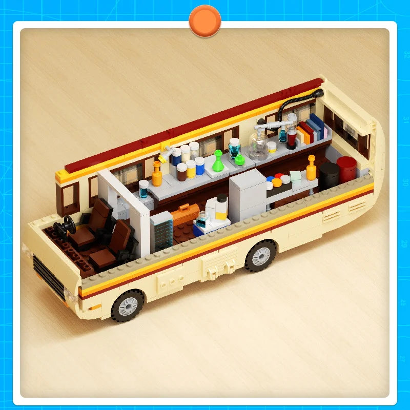 Breaking Bad Pinkman's RV Building Blocks Kit - ToylandEU