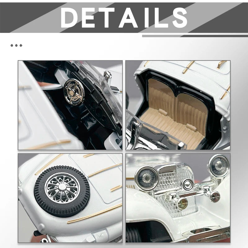 Diecast Car Model| 1:32 Scale | Metal Body | Classic Replica